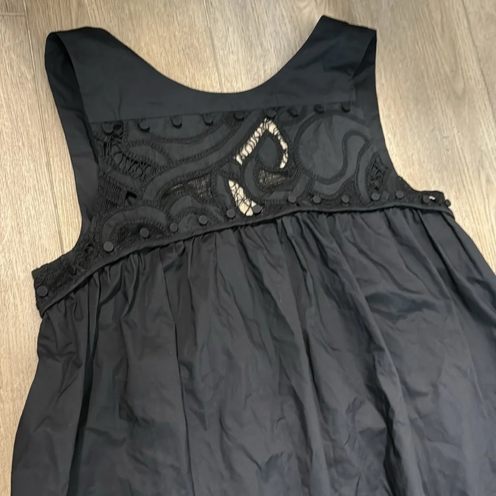 NWT! Banana Republic Embroidered Cotton Poplin Maxi Dress - Large 🌅1️⃣ 743532 - Picture 7 of 8